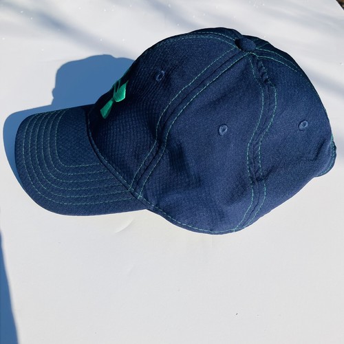 Under Armour PGA National Golf Hat Baseball Cap Blue Green Adjustable Strap Mens - Picture 2 of 8