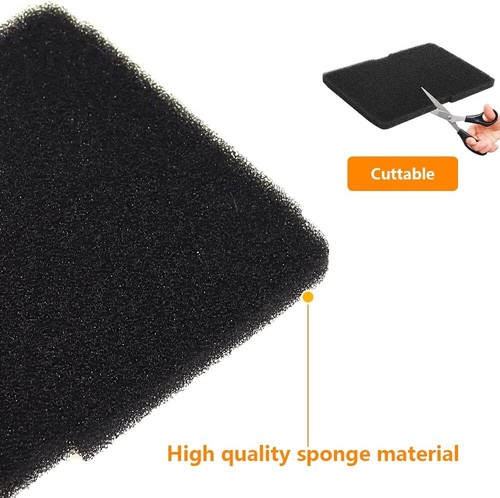 2-10Stück Schwammfilter Filtermatte 2964840100 für Beko Trockner Blomberg Filter - Picture 12 of 17