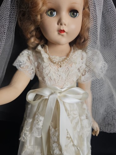 Arranbee R&B Vtg 18" Bride Doll Original Wedding Ensemble Antique - Picture 3 of 19
