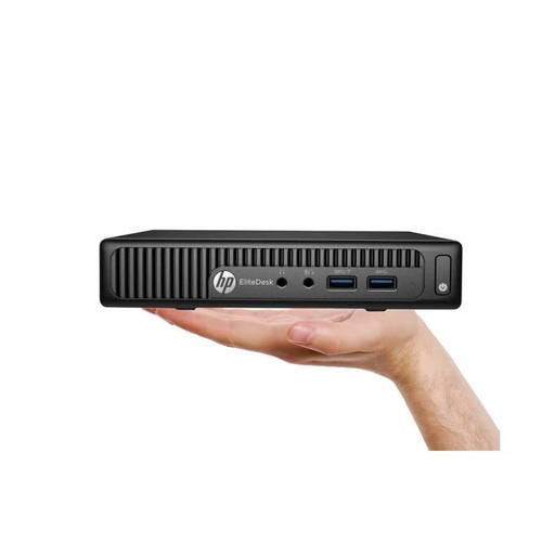 PC HP EliteDesk 705 G3 Mini Ecran 27" AMD A6-8570E RAM 16Go HDD 500Go W10 Wifi - Imagen 6 de 7