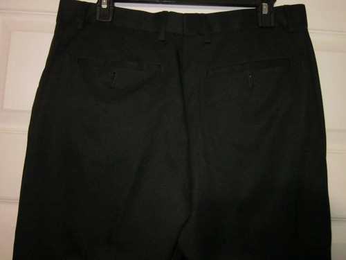 APT.9 BLACK SLIM FIT DRESS PANTS, MENS 34 BY 30, # 438W - Picture 6 of 10