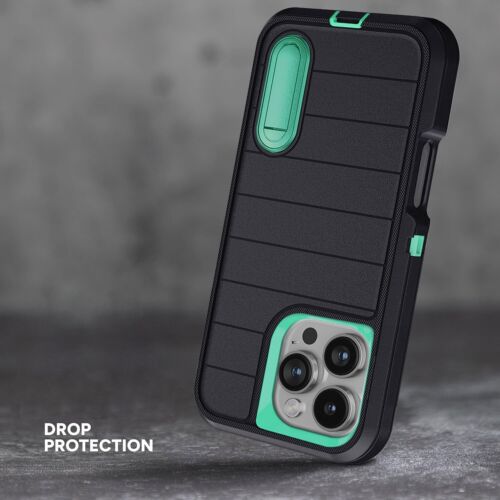 Custodia resistente supporto telefono per Apple iPhone 16/16+/16 Pro/16 Pro Max 5G - Foto 12 di 30