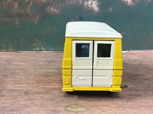 Toner Gam Solido No 2002 Citroen C35 Milleville Yellow Van Boxed - Picture 4 of 7