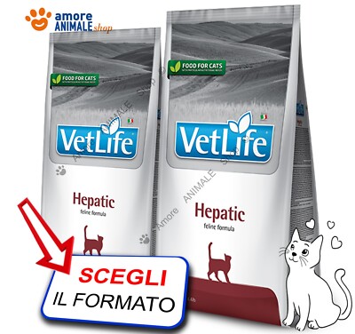 Farmina Cat Tierarzt Life Natural   Hepatische - 400 Gr / 2 KG - Bestes Katze