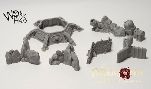 Blackstoned Fortress Set de expansión compatible con todo terreno de Dragons Rest. - Imagen 16 de 57