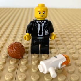 LEGO Ultra Agents: Agent Max Burns, GUN, uagt003, 70160, RIVERSIDE RAID, 2014