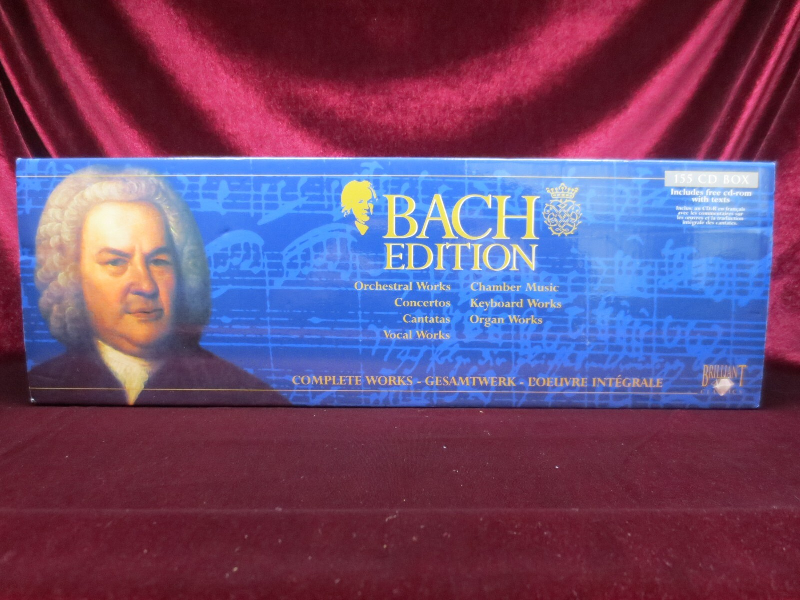 Bach Edition: Complete Works (CD, Nov-2006, 155 Discs, Brilliant
