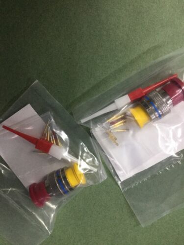 AERO ELECTRIC MS3476L10-6S CIRCULAR CONNECTOR (SET OF 2) NEW - Picture 3 of 4