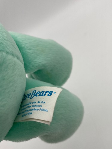 Oso de deseos feliz Pascua edición original vintage Care Bears nuevo con etiquetas 8"" - Imagen 9 de 9