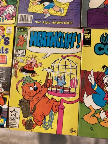 Archie Casper Donald Muppet Heathcliff Richie Wally Mixed Lot Comics B12i - Picture 7 of 20