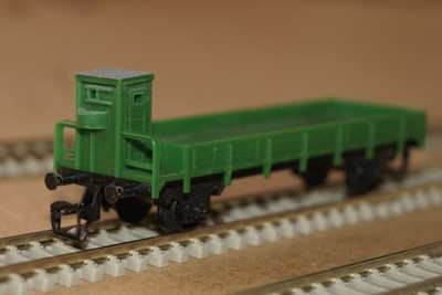 BTTB 2achs.Containerwagen Eurocontainer