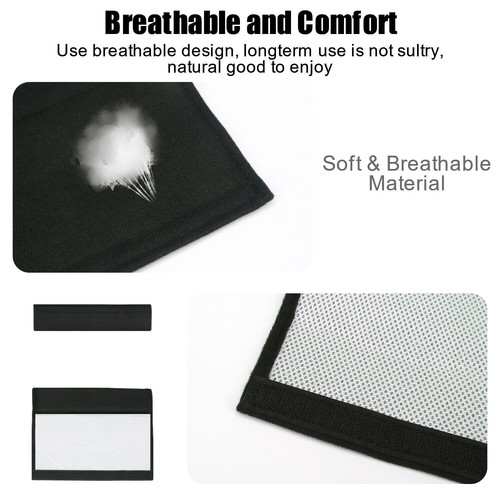 4Pcs Car Safety Seat Belt Shoulder Pads Cover Cushion Harness Comfortable Pad US - Picture 5 of 17