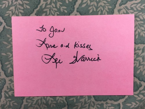 Lee Warrick - One Life to Live - The Next Step Beyond - Autographed 1985 - Picture 1 of 2