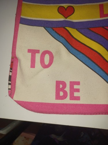Bolso de mano de lona Brighton Love To Be Bold colección Fashionista - Imagen 4 de 8