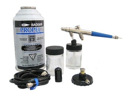 Badger Airbrush Pistola spruzzo di precisione Set (200-3 media Head) Badger Airbrush Pistola spruzzo di precisione Set (200-3 media Head)