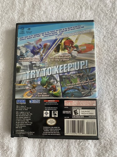 Sonic Riders Nintendo Gamecube - Complete CIB Manual Included - Picture 10 of 10