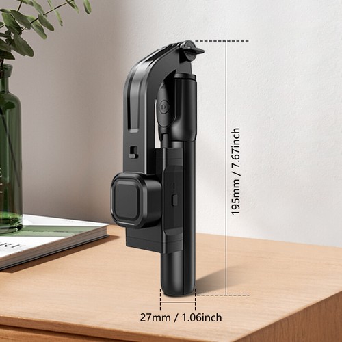 Smart Anti-Shake Selfie Stick Tripod Gimbal Stabilizer Bluetooth Remote Vlog - Picture 12 of 12