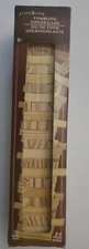 Tumbling Tower Game 72pc Wooden Stacking Blocks 2 to 4 Players Factory Sealed 