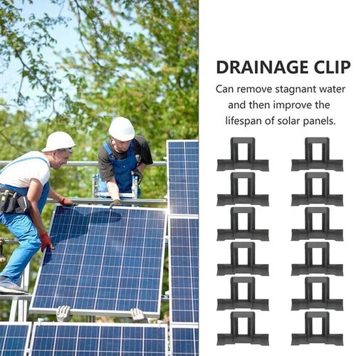 1-10 Stück Solar Panel Reinigung/Wasserablauf/Entwässerung Clip 30/35mm - Picture 8 of 15