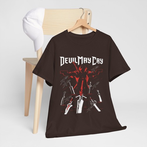 Devil May Cry Dante T-Shirt Unisex Shirt All Size gift for kids,cartoon clothes - Picture 7 of 8