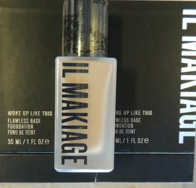 2 CT IL Makiage Woke Up Like This 105 Flawless Base Foundation 1 oz Ea