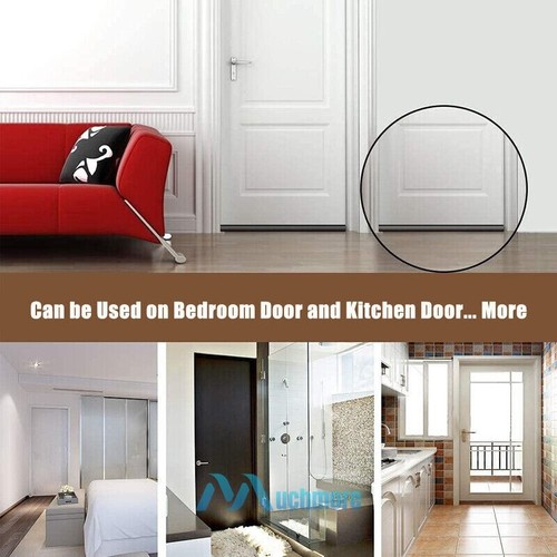 Under Door Bottom Seal Strip Windproof Soundproof Door Gap Weather Insulation - Picture 3 of 72