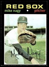 1971 Topps #363 Mike Nagy BASEBALL Boston Red Sox