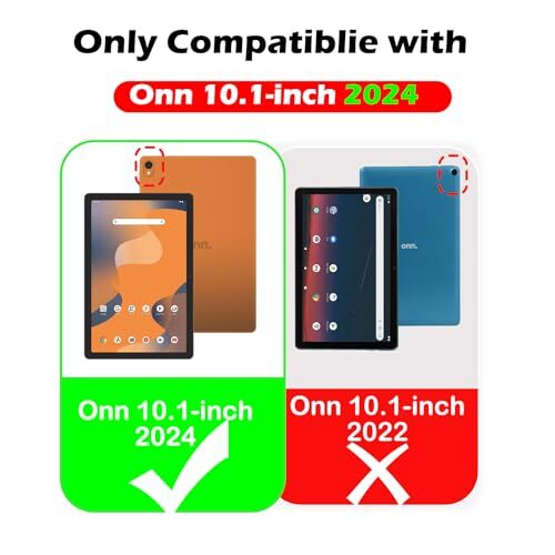 for Onn 10.1 Tablet Case (Gen 4) 2024 (Model: 100135925), EVA Kids Shockproof - Picture 3 of 7