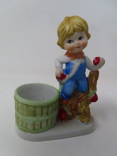 Lot 2 Vintage 1978 Little Luvkins Jasco Girl Boy Tea Light Candle Holder - Picture 5 of 7