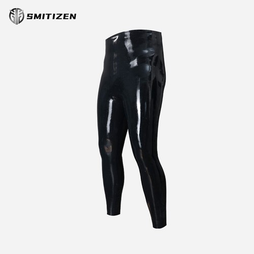 Pantalones largos abultados de silicona Smitizen brillantes disfraces similares a látex para fetiche gay - Imagen 2 de 15