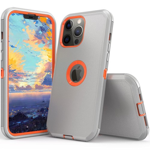 Für iPhone 13 Pro 12 13 Pro Max Stoßfest Defender Case Hülle + Holster Gürtelclip - Bild 20 von 20