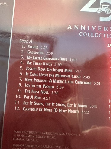 Manheim Stramroller Christmas 25th Anniversary Collection Two Disc CD Set NEW - Picture 3 of 5