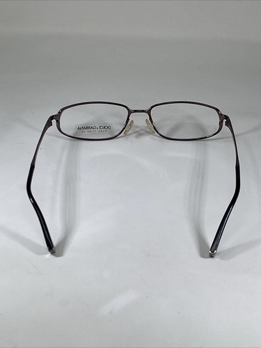 DOLCE & GABBANA DG223 TITANIUM NOS Japan Dark Brown Eyeglasses Frame 53-16mm - Picture 10 of 11