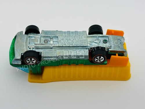 Hot Wheels Redline DUMP TRUCK Green Dark Interior Heavyweights Very Nice !!! - Picture 5 of 5