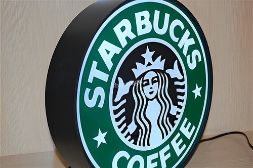 Classical Starbucks Coffee Cafe Starbuck スターバックス LIGHT BOX SIGN Fast Shipping - Picture 2 of 4