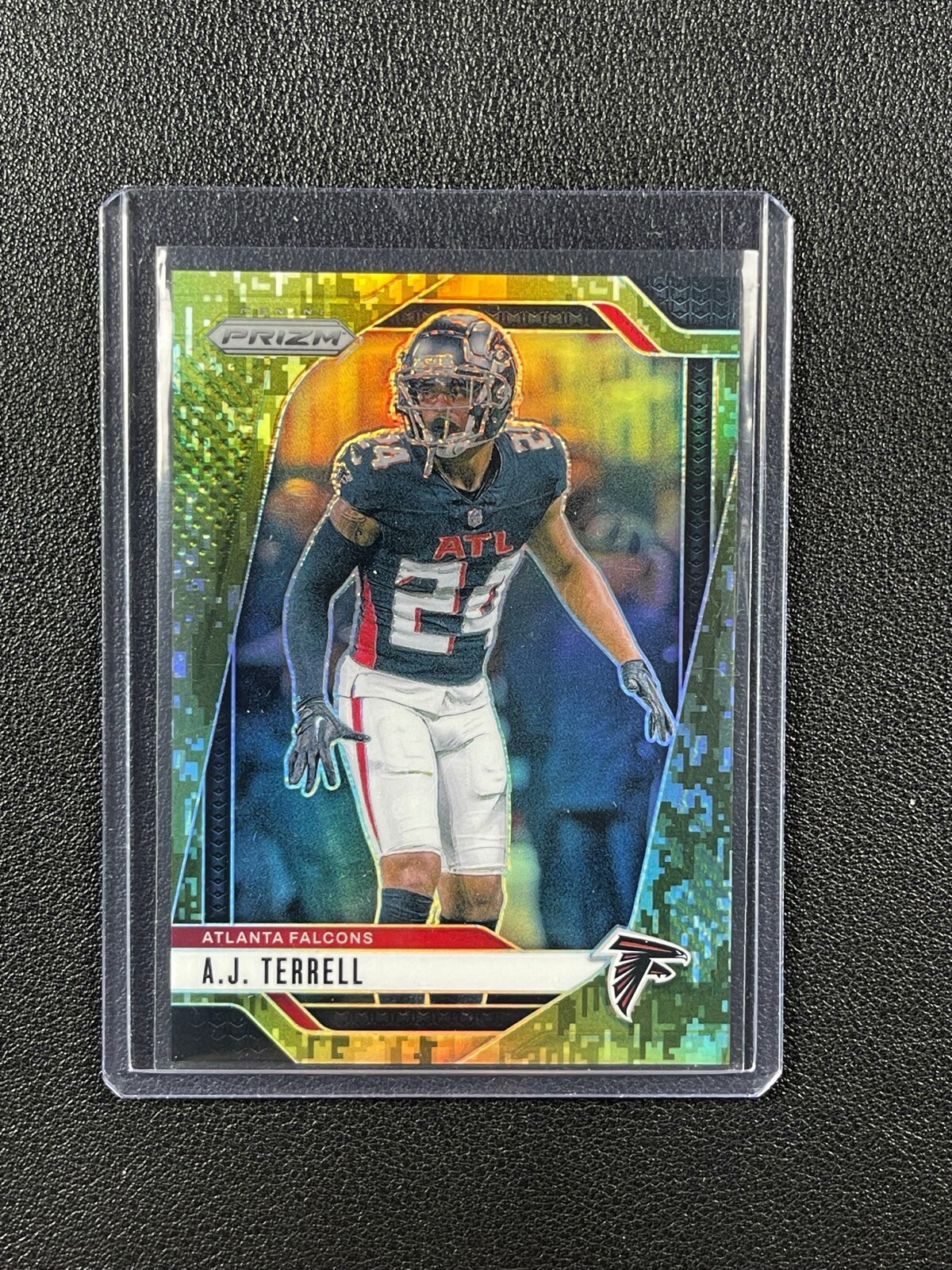 A.J. AJ TERRELL 2024 PANINI PRIZM FOOTBALL #15 FOREST CAMO PRIZMS 06/15