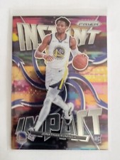Jonathan Kuminga 2021-22 Prizm Instant Impact Rookie RC Golden State Warriors #7