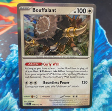 Bouffalant Holo Rare Pokemon Card Stellar Crown 119/142 NM