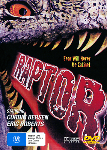 Eric Roberts Corbin Bernsen RAPTOR - SAVAGE DINOSAUR HORROR DVD (NEW & SEALED) - Picture 1 of 1