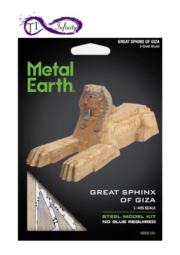 Metal Earth Great Sphinx of Giza Fascinations 3D Metal Model DIY Kit ME1007 Gift - Picture 7 of 11