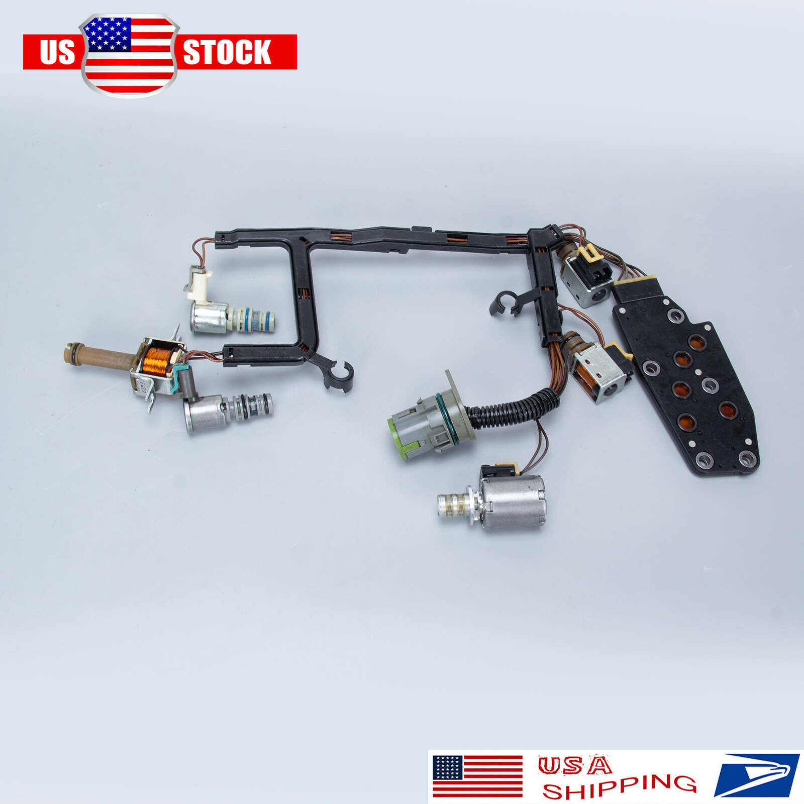 Kit De Solénoïdes Pour Boîte 4L60E / 4L65E - Compatible Chevrolet GMC - Inclut 9 Pièces - Garantie 5 Ans