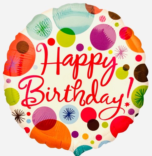 Happy Birthday 18" Generic Foil Mylar Happy Birthday Party Balloon Decorations C - Picture 8 of 9