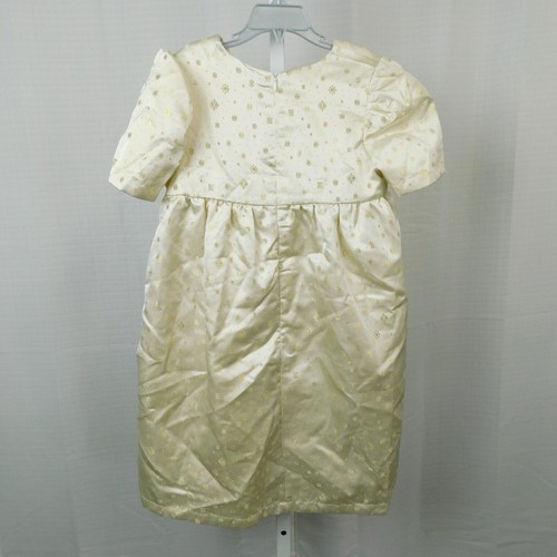 Disney Store Girl's Minnie Mouse Christmas-Party Dress - 9-10, Ivory-Gold #2770 - Bild 6 von 11