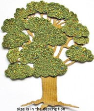 GREEN SUMMER TREE Jolee's Boutique 3-D Embellishment - Wood Forest Branches