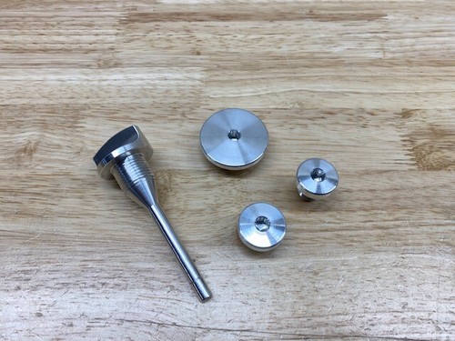 Kawasaki KLX140 Billet Aluminum Dress Up Kit USA Made KLX 140 L G R Dipstick BW - Foto 2 di 2