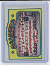 1972 TOPPS TEXAS RANGERS . TEXAS RANGERS #668