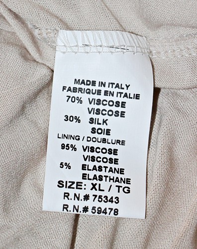 BELLAMBRA Italian Silk Blend Tropical Foliage Halter 54"Long Maxi Dress sz XL - Picture 13 of 14