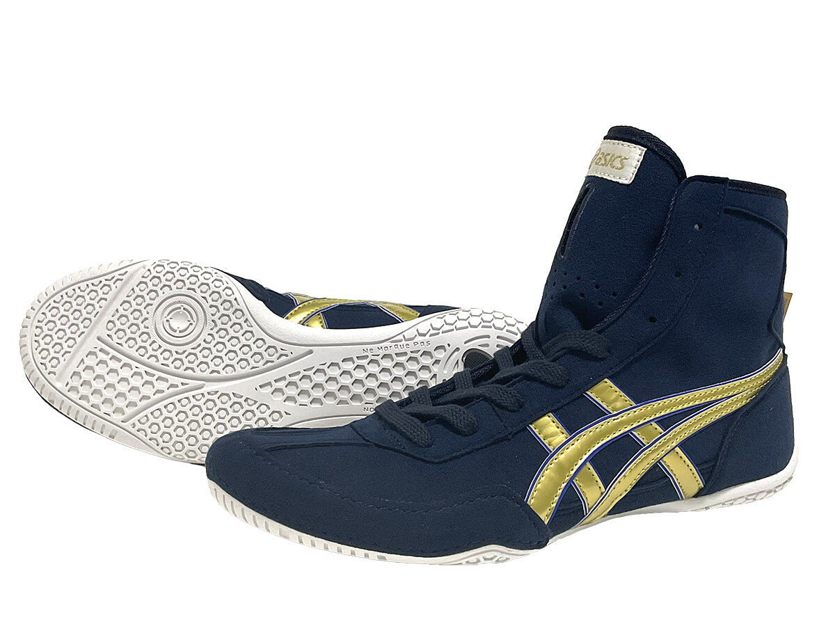 asics 最高級レスリングシューズ EX-EOネイビー　26cm asics 最高級レスリングシューズ EX-EOネイビー 26cm Asics Ex