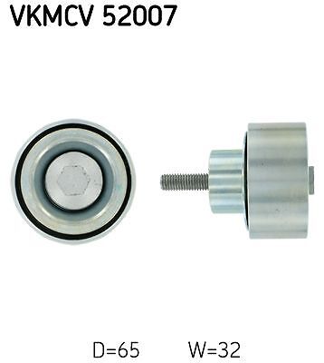 SKF Vkmcv 52007 Umlenk-/FüHrungsrolle, Keilrippenriemen-image