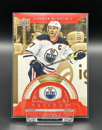 2022-23 Upper Deck Trilogy - Generations Red #TG-13B Connor McDavid /799 - Picture 3 of 3
